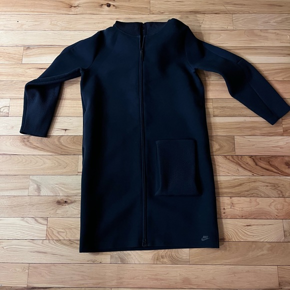 NIKE jacket navy blue sportswear tech pack long parka - Picture 6 of 6